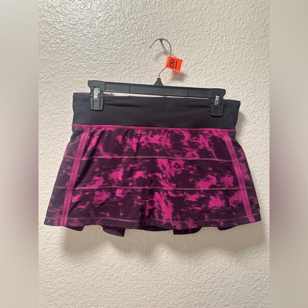 Lululemon pace rival skirt A81